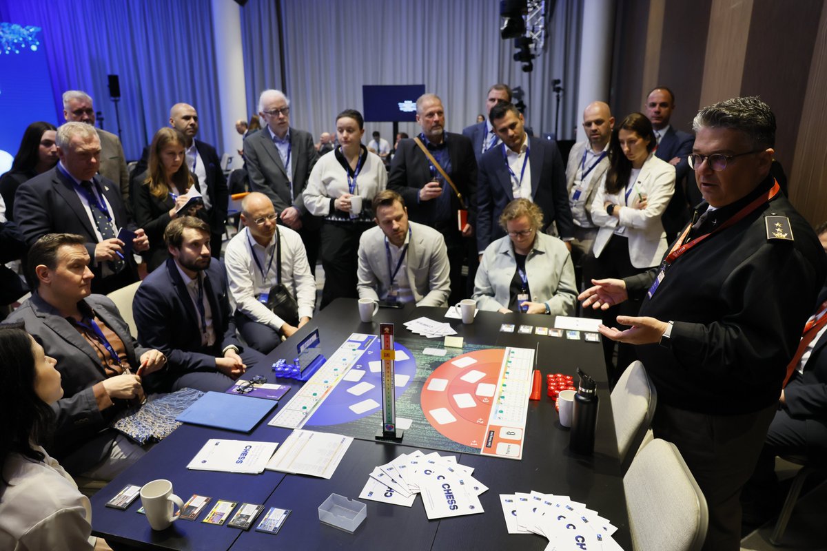 #CyCon2025 Workshop Day is underway! Today, we're diving into9️⃣dynamic sessions exploring the future of cyber conflict and defence. More photos: flic.kr/s/aHBqjCfJfS