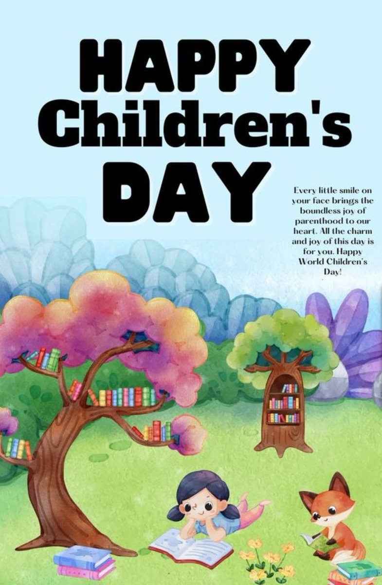 DrSamuelUK's tweet photo. Children's Day is dedicated to the heart and soul of our future—our children. Let's honour their innocence, curiosity, and boundless potential through laughter, play, and love, as we nurture their dreams and aspirations. Let’s create a world where every... https://t.co/OH3uNeKjTZ