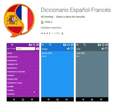 centroblogs's tweet image. Hoy os queremos hacer llegar una interesante aplicación Android para vuestro Smartphone, se trata de un Diccionario Español-Francés (Dictionnaire Espagnol Français) que incluye más de...
#appsandroid #diccionario 
movilteca.es/2020/12/diccio…