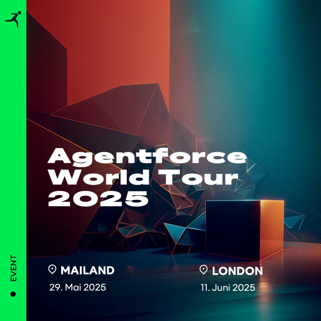 Nächste Stopps: Mailand (29. Mai) &amp; London (11. Juni)! Reply ist wieder dabei auf der #AgentforceWorldTour – nach Frankfurt, Warschau &amp; Paris. Fokus: AgenticAI und #CRMInnovation bit.ly/Agentforce-WT-…