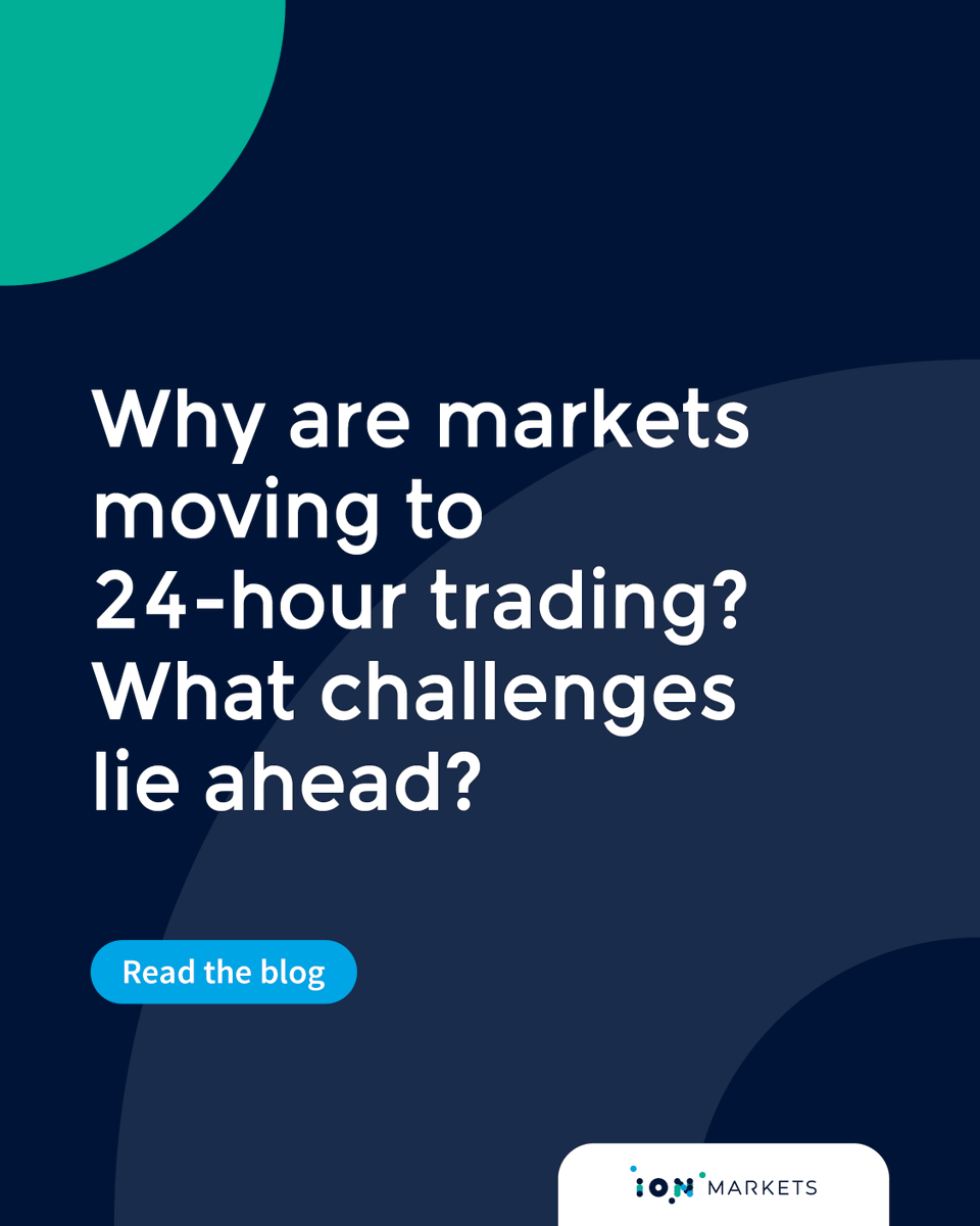 Round-the-clock trading is advantageous to traders and investors alike, but it also comes with certain challenges and risks. Find potential solutions on our blog. on.iongroup.com/43zzC63