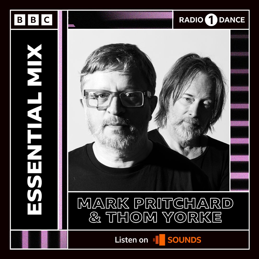 Listen back
→ bbc.co.uk/sounds/play/m0…

<a href="/markprtchrd/">Mark Pritchard</a> 
<a href="/thomyorke/">Thom Yorke</a>