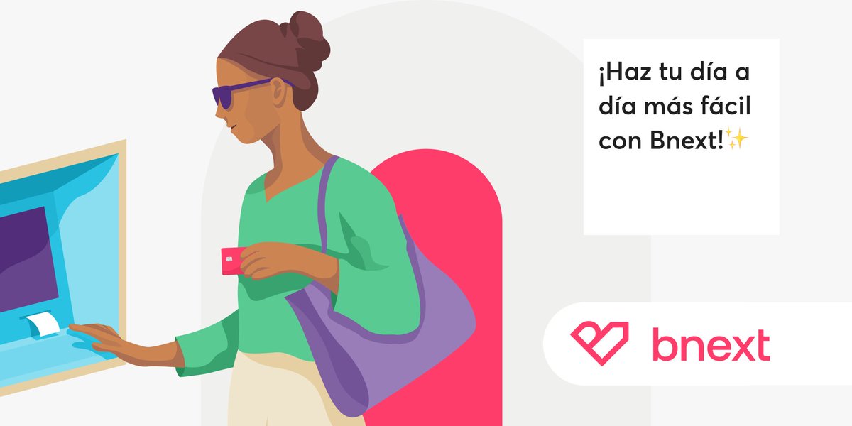 ✨¡Haz tu día a día más fácil con Bnext!✨

🔹Control total desde tu móvil 
🔹IBAN español individual 
🔹100% segura, ¡bloquea con un click! 
🔹Paga con Apple o Google Pay

¡Gestiona ya tu dinero como un experto! 🚀
➡️cutt.ly/crvL7OGT