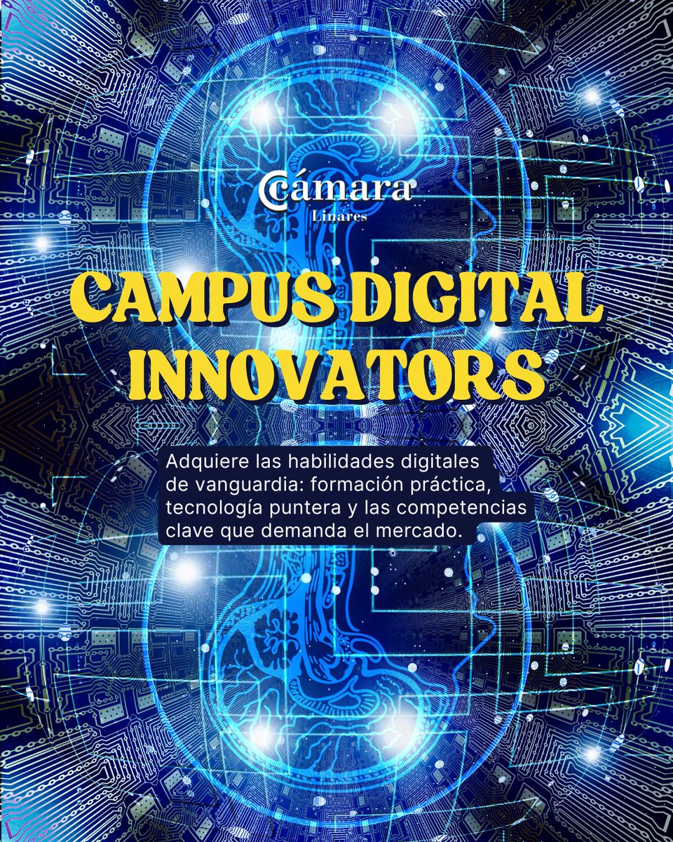 campus-digital-innovators.es ofrece una formación especializada en áreas tecnológicas de alta demanda laboral. 
📷 100% gratuita.
📷 Jóvenes de 16 a 29 años.
📷 Con salidas reales en el mundo tech.

Únete al Campus!!!!
