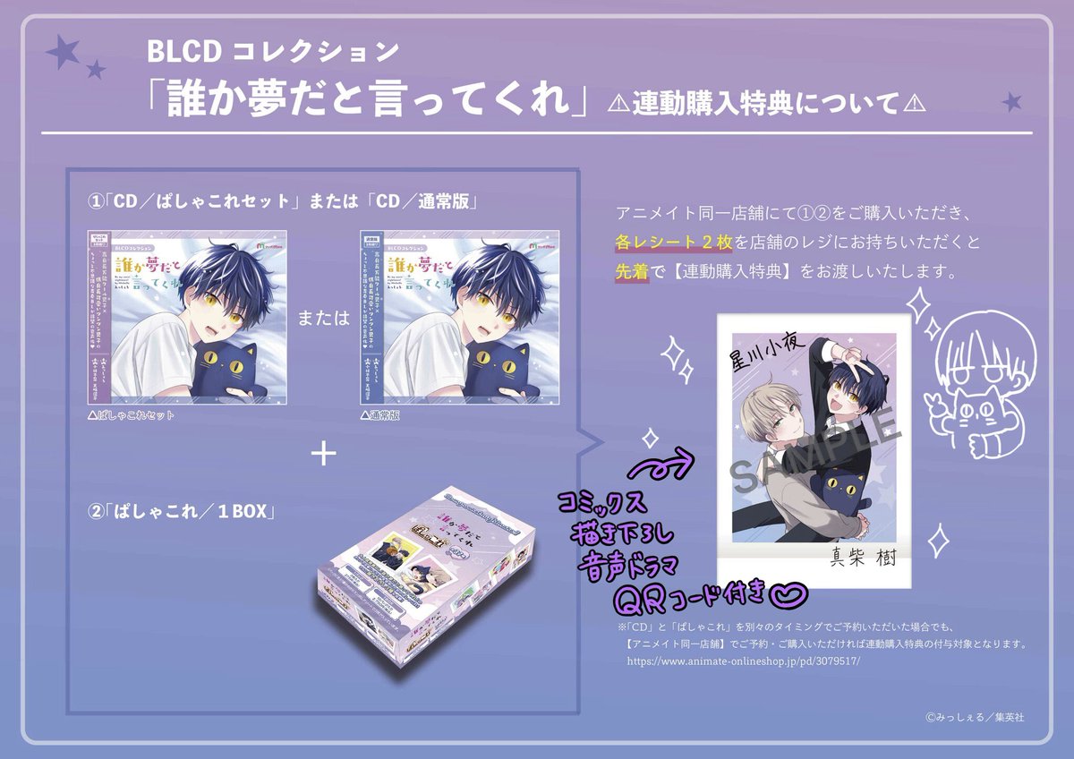 みっしぇる 『誰か夢だと言ってくれ』2巻 とらのあな特典 両面
