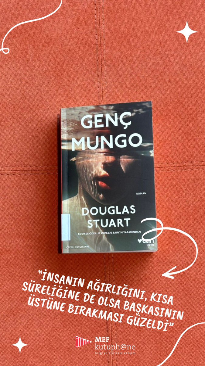 MEF Kütüphane’den #alıntıladık ✨