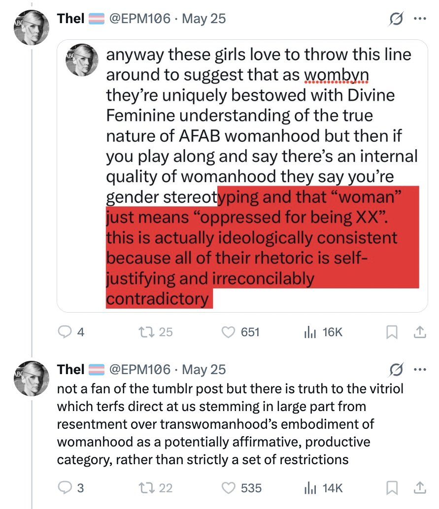janeclarejones's tweet image. I mean, those bitches, getting all offended when men come along and assume the trappings of their oppression because its so pink and fun!