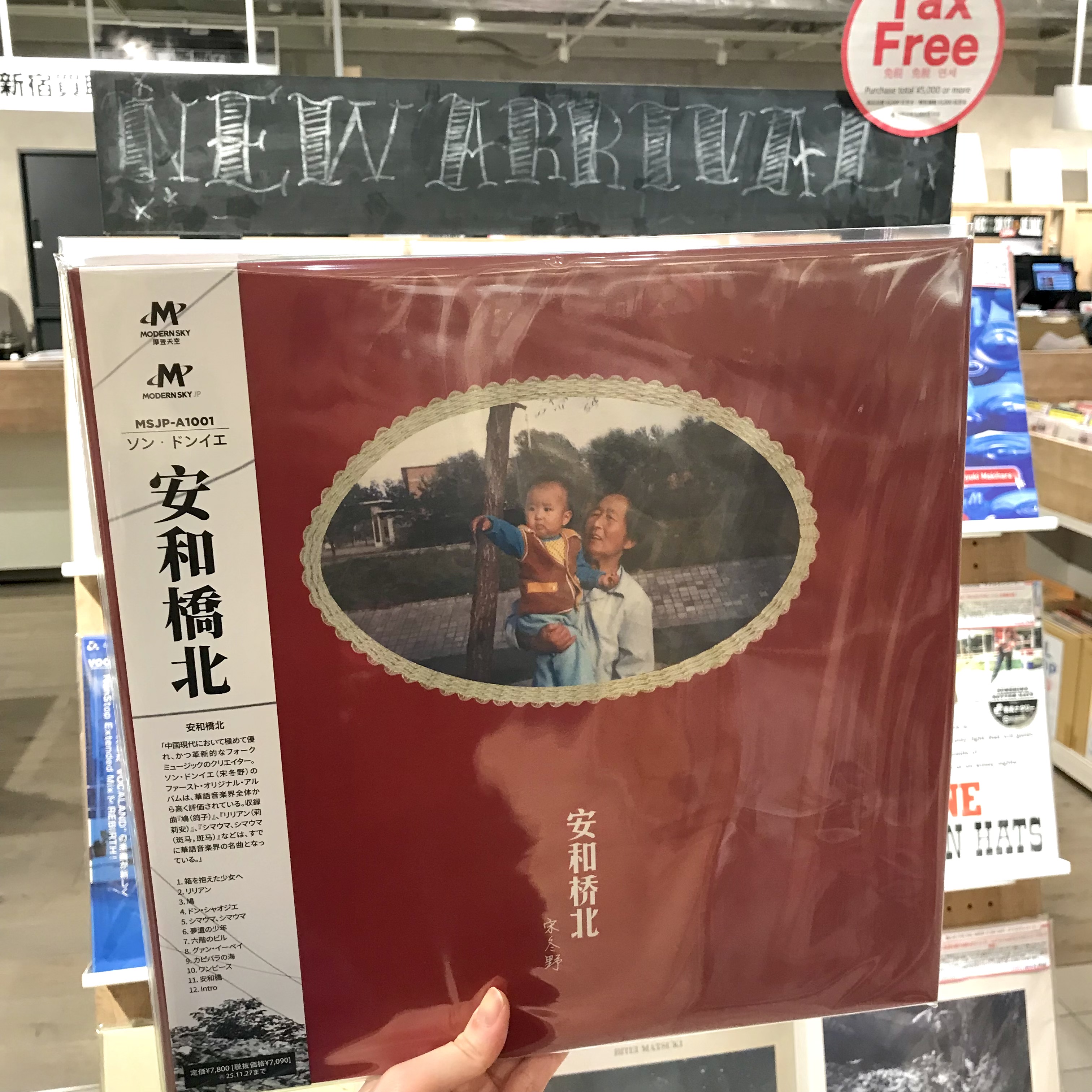 新品日本盤レコードLP2枚組ソン ドンイェ 宋冬野安和橋北 アナログレコード
