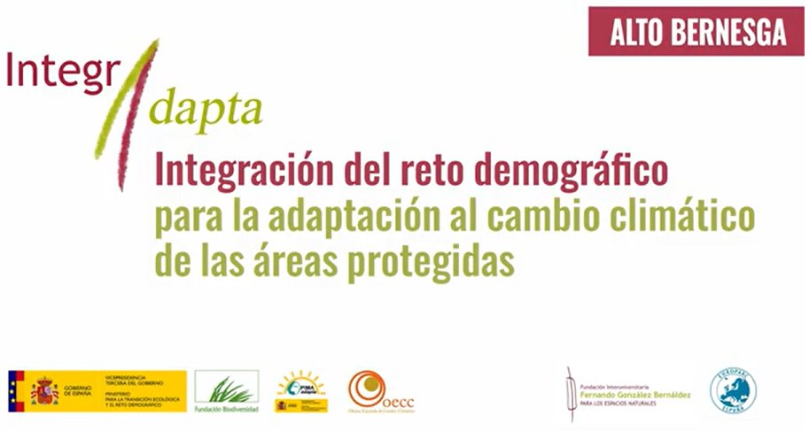 EUROPARC-España (@redeuroparc) on Twitter photo Vídeo Alto Bernesga. Integración del reto demográfico para la adaptación al cambio climático
youtube.com/watch?v=h-oZP5…
#integradaptaINTEGRADAPTA con el apoyo
<a href="/FBiodiversidad/">Fundación Biodiversidad</a>
<a href="/mitecogob/">Transición Ecológica y Reto Demográfico</a>
#ProyectosFB
+ INFO: fungobe.org/integradapta/
+ VIDEOS DEL PROYECTO
fungobe.org/integracion-de… Vídeo Alto Bernesga. Integración del reto demográfico para la adaptación al cambio climático
youtube.com/watch?v=h-oZP5…
#integradaptaINTEGRADAPTA con el apoyo
<a href="/FBiodiversidad/">Fundación Biodiversidad</a>
<a href="/mitecogob/">Transición Ecológica y Reto Demográfico</a>
#ProyectosFB
+ INFO: fungobe.org/integradapta/
+ VIDEOS DEL PROYECTO
fungobe.org/integracion-de…