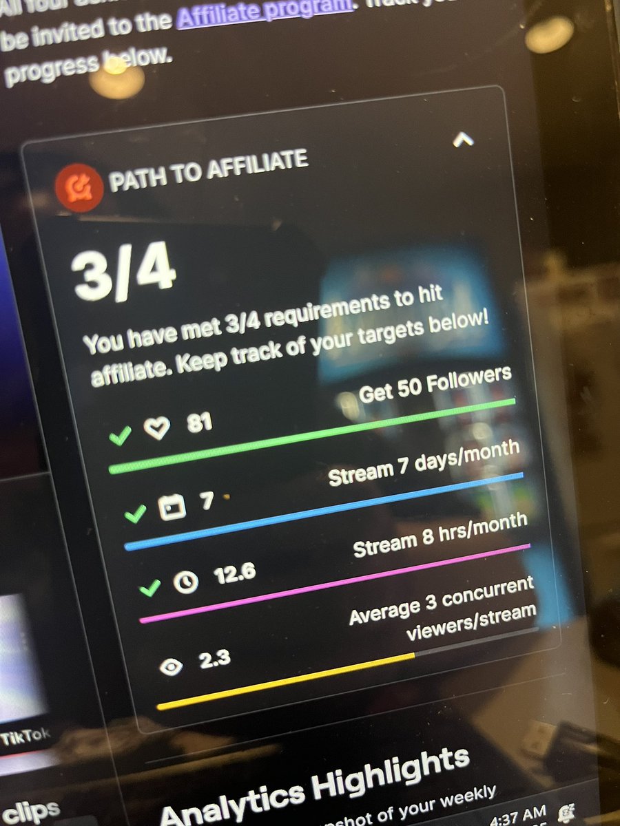 WannabeGaymer98's tweet image. Got so close! Maybe next month! Happy Tuesday yall! Thank you to all those who love and have supported me in this endeavor!
#babystreamer #goingforaffiliate #twitch