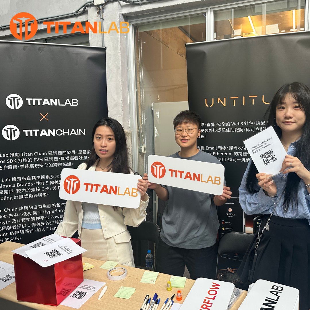 TitanMainnet's tweet photo. 🚀 Titan Lab x Taiwan Blockchain University Alliance — Bitcoin Pizza Day Recap! 🔥

What a day! 🌃On May 25, 2025, Taipei Ark was buzzing with the brightest minds in blockchain, all coming together to celebrate innovation, decentralization, and the spirit of Bitcoin Pizza Day. 🍕⚡

From Titan Lab’s eye-opening keynote to two powerful panel discussions and an engaging Q&A, we dove deep into the future of crypto and blockchain tech.

Big shoutout to everyone who joined us live and powered up the room with energy and ideas!

Plus, we got to showcase cutting-edge tools like Untitled Wallet and PowerFlow, lighting the way for the next-gen Web3 experience. 🌐✨

#TitanLab #Blockchain #PizzaDay #UntitledWallet