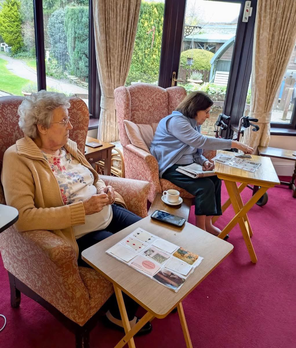 CroftCareHome's tweet photo. Here at The Croft, companionship is at the heart of everything we do. 🥰

From group games and reading clubs to music sessions, and quiet chats with our carers, our wide range of activities helps bring our residents together in meaningful ways. 📖🎶🎲

#activities #carehome https://t.co/SvsPOJf3n2
