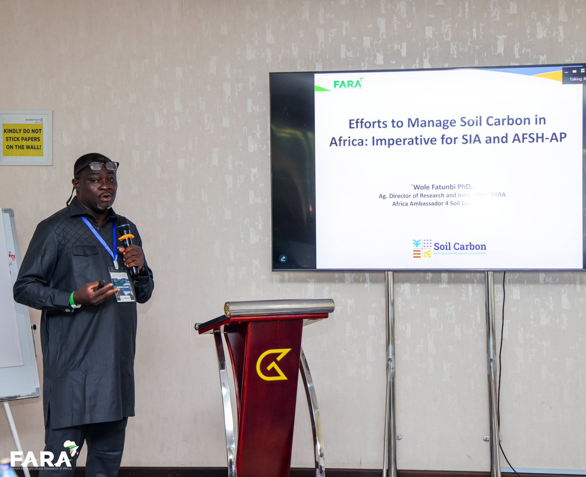 FARAinfo's tweet image. #Ongoing: The Africa Node of the @IRC_ORCaSa gathered soil science experts to exchange knowledge &amp;amp; technologies on soil carbon management, towards building resilient soils for a sustainable future!

read more via 🔗 faraafrica.org/2025/05/27/exp…

Join via Zoom🔗 bit.ly/3F30PWy