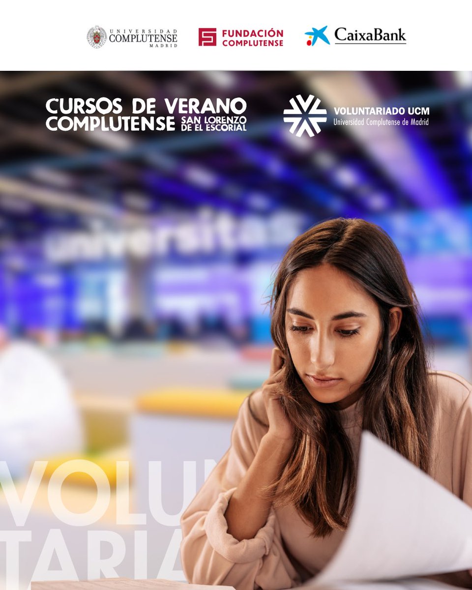 Cursos de Verano UCM (@cursosveranoucm) on Twitter photo ¡Súmate al voluntariado de los Cursos de Verano UCM! ☀️
Vive la cultura en lugares únicos como el Hipódromo o el Ateneo de Madrid.
Conecta, aprende y disfruta… ¡sin salir de Madrid!
Apúntate en: ucm.es/voluntariado/t…
<a href="/VoluntariadoUCM/">Voluntariado UCM</a>
#VoluntariadoUCM #CursosVeranoUCM ¡Súmate al voluntariado de los Cursos de Verano UCM! ☀️
Vive la cultura en lugares únicos como el Hipódromo o el Ateneo de Madrid.
Conecta, aprende y disfruta… ¡sin salir de Madrid!
Apúntate en: ucm.es/voluntariado/t…
<a href="/VoluntariadoUCM/">Voluntariado UCM</a>
#VoluntariadoUCM #CursosVeranoUCM