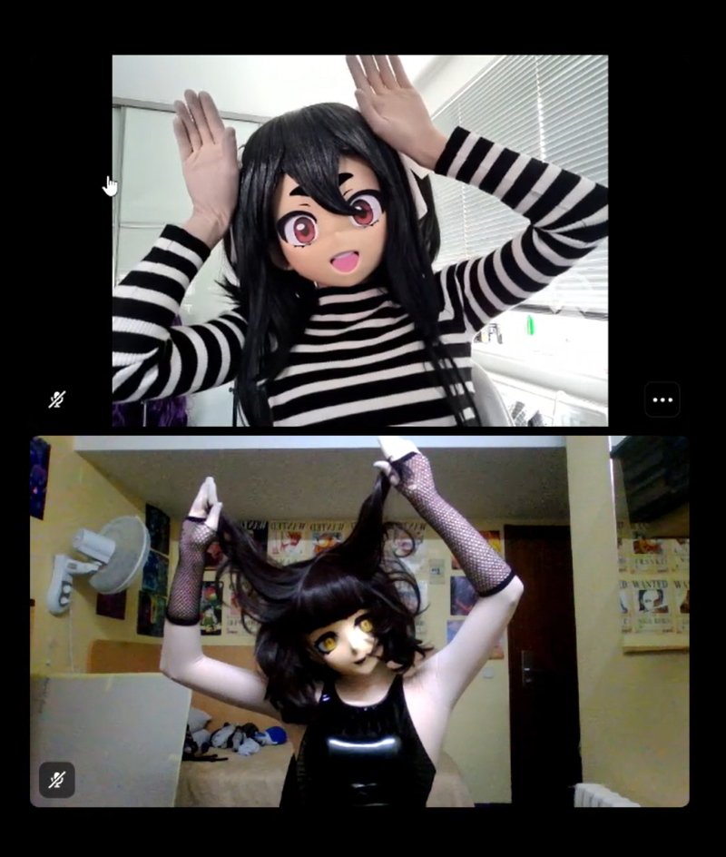 Del0ra_K1g (@del0rak1g) on Twitter photo Here are some wholesome pics from my latest cam with <a href="/Kikigurumi/">π· Kiki π·</a> ^^. We had so much and hopw we can do another someday with even more people π€π€
#kigurumi #animegao #gothic Here are some wholesome pics from my latest cam with <a href="/Kikigurumi/">π· Kiki π·</a> ^^. We had so much and hopw we can do another someday with even more people π€π€
#kigurumi #animegao #gothic