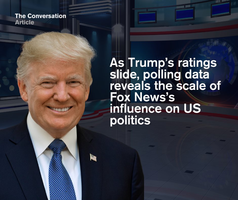 University of Essex (@uni_of_essex) on Twitter photo Donald Trump’s ratings continue to slide.
Professor Paul Whiteley of <a href="/uniessexgovt/">Government @ Essex</a> explores the polling data and the role of Fox News in Trump's election victory.
Read the full article in the <a href="/ConversationUK/">The Conversation</a>:
brnw.ch/21wSWZL Donald Trump’s ratings continue to slide.
Professor Paul Whiteley of <a href="/uniessexgovt/">Government @ Essex</a> explores the polling data and the role of Fox News in Trump's election victory.
Read the full article in the <a href="/ConversationUK/">The Conversation</a>:
brnw.ch/21wSWZL