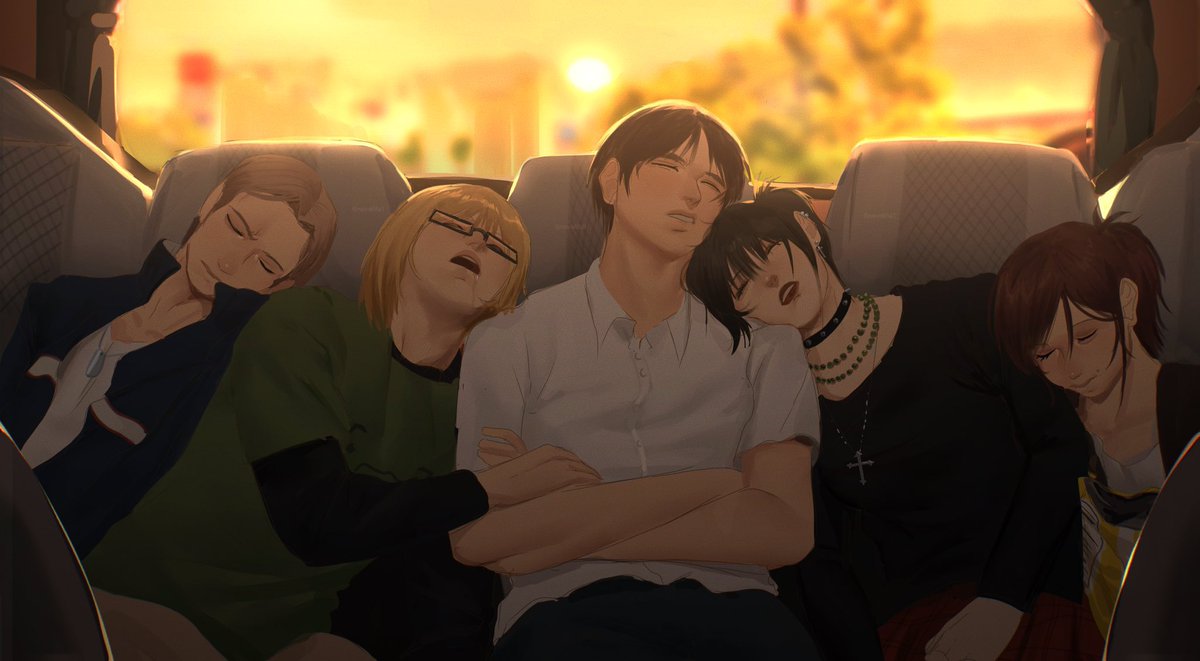 infinitify_'s tweet image. — HOW TO BE —
#attackontitan modern au - 2000s
♱ multi-chapter slow burn / slice of life
♱ dysfunctional family / dark themes
♱ humor / friendship
♡ #eremika 
♡ #rivetra 

🔗archiveofourown.org/works/44105838

(art by @Novalise1)