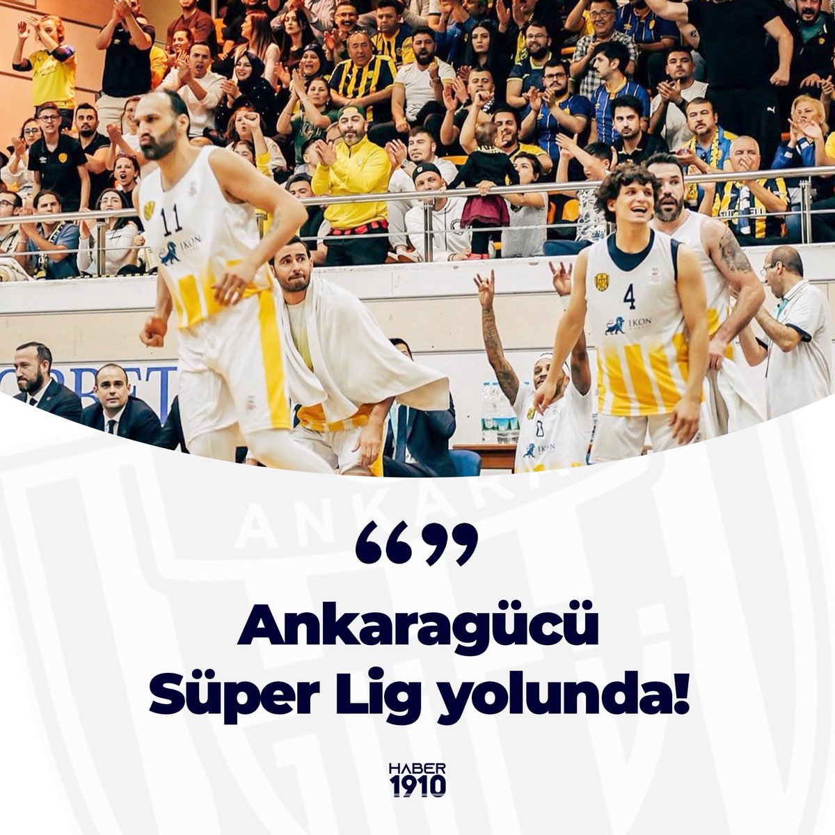 Ankaragücü’müz, basketbolda Süper Lig’e yükselebilir!

Basketbol Süper Lig’inde yer alan Büyükçekmece Basketbol büyük maddi sıkıntılar yaşıyor. 3 haftadır antrenmanlara çıkmayan, maçlarda protesto amaçlı ilk topu kullanmayıp yere bırakan Büyükçekmece’de son olarak yabancı