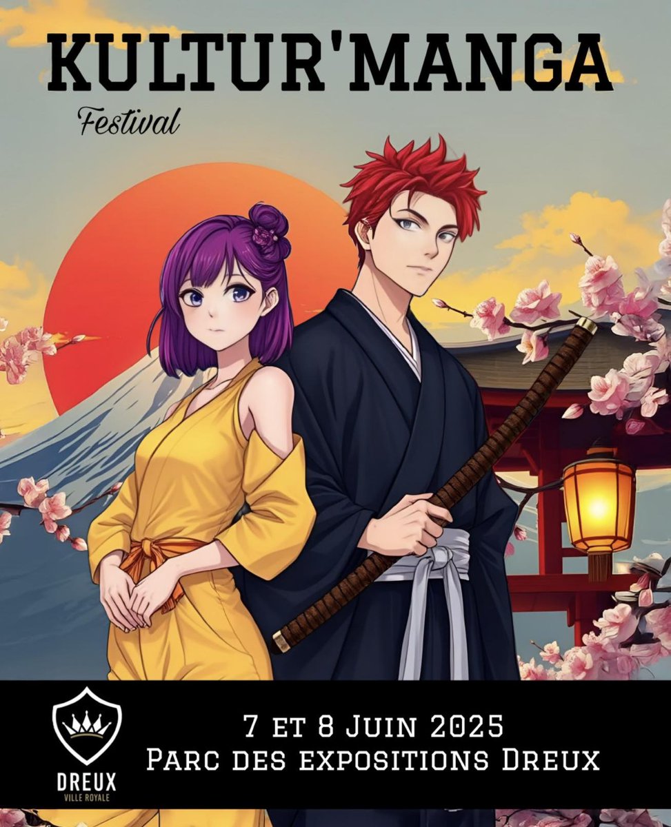 Kultur'Manga est de retour pour sa troisième édition ! Fan de culture japonaise et de pop culture ou simple curieux, venez passer un week-end plein d'activités les 7 et 8 juin au Parc des expositions !
➡ dreux.com/actualites/le-…
#Dreux #popculture #manga