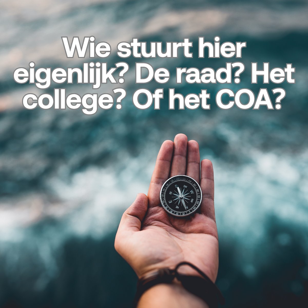 Wie stuurt hier eigenlijk? De raad? Het college? Of het COA?

In De Bilt loopt het debat over een mogelijk AZC op Berg en Bosch. 

📘 Lees mijn opinie over dit onderwerp en ons voorstel op de VVD-website:
 👉 debilt.vvd.nl/stuurloos