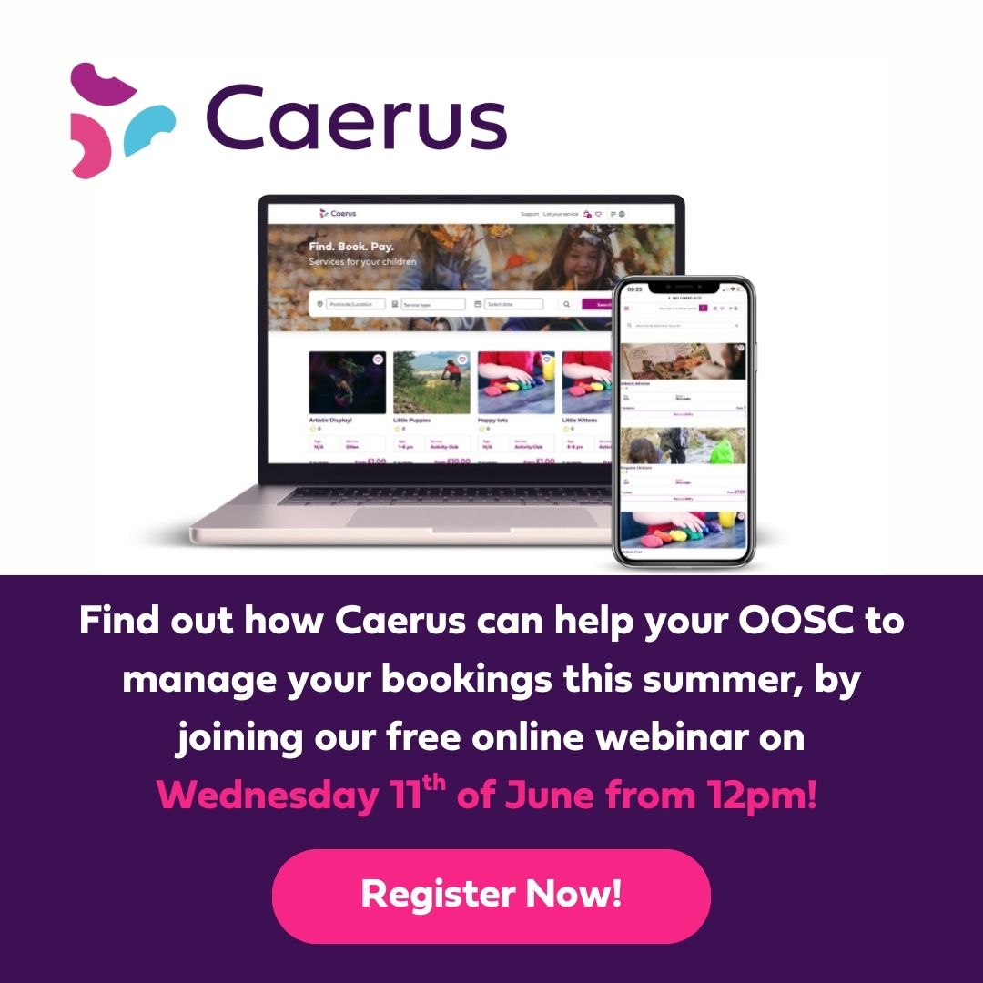 Get yourself summer holidays ready with our childcare management software system, sign up to our free online webinar on Wednesday 11th of June at 12pm now, to find out how Caerus can work for you!!
events.teams.microsoft.com/event/259d3cf5…