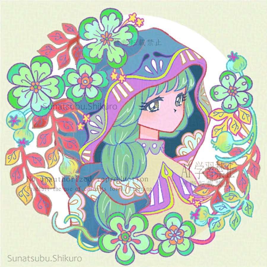 sunatsubu_skr's tweet image. その2
#illustration