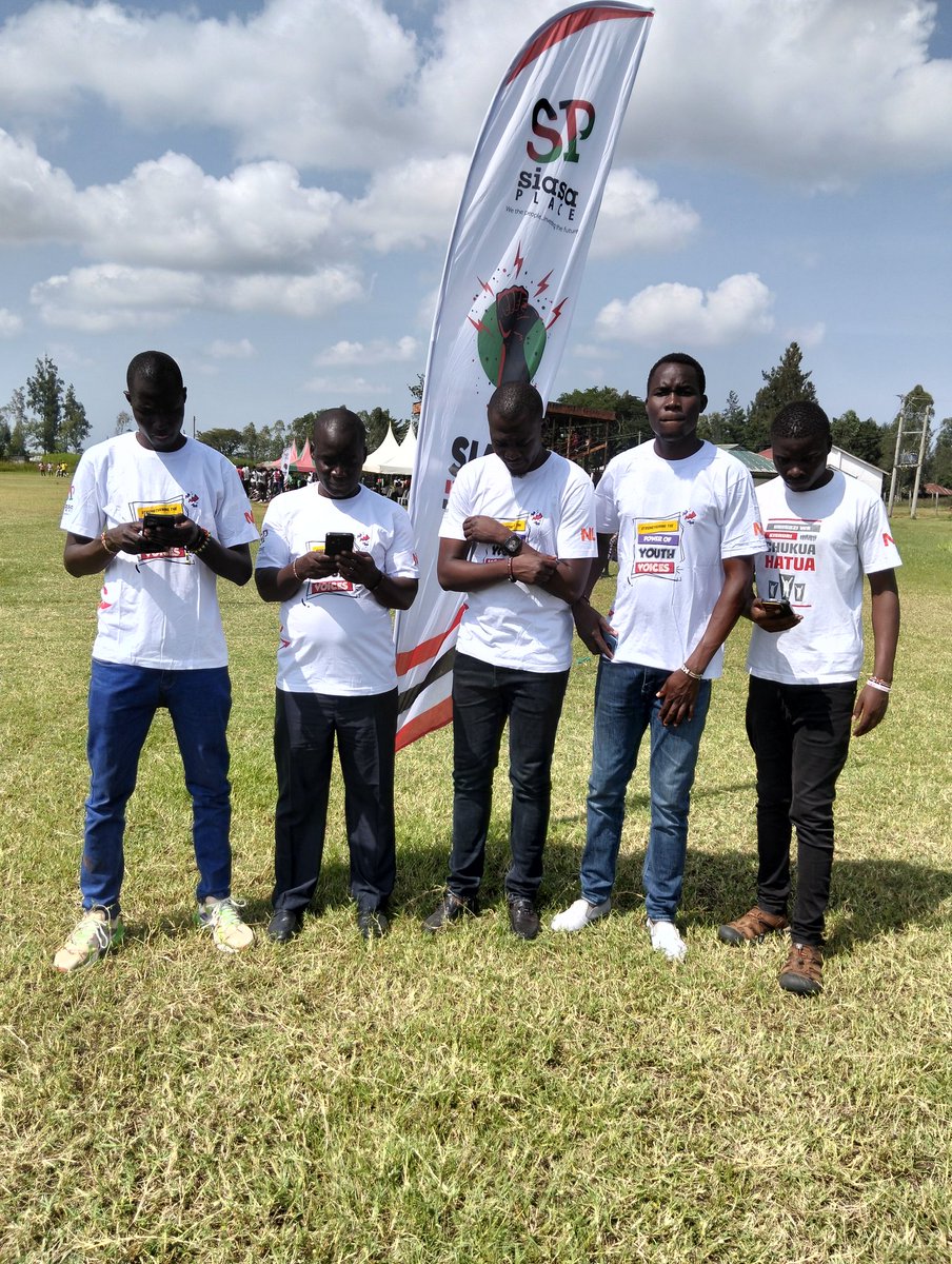 We are all gathered here as the future of Kenya to promote our community and advocate for our constitution right.
#AmplifyingYouthVoices
