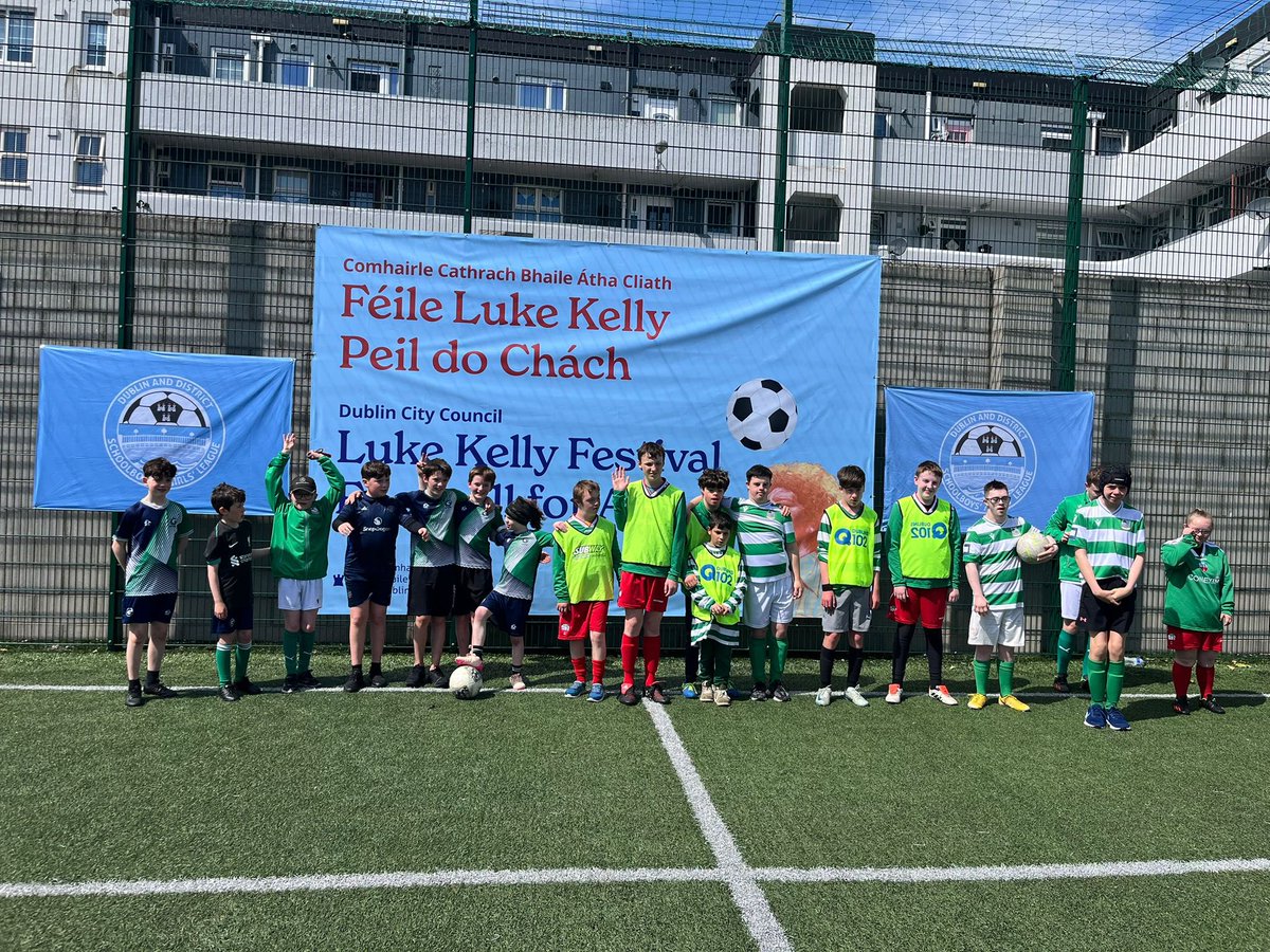 DDSL_Official's tweet photo. DDSL Football for All players have a great day at the Luke Kelly Festival in Smithfield 👏🏻

Thank you @DubCityCouncil https://t.co/5eRtwKPh2Y