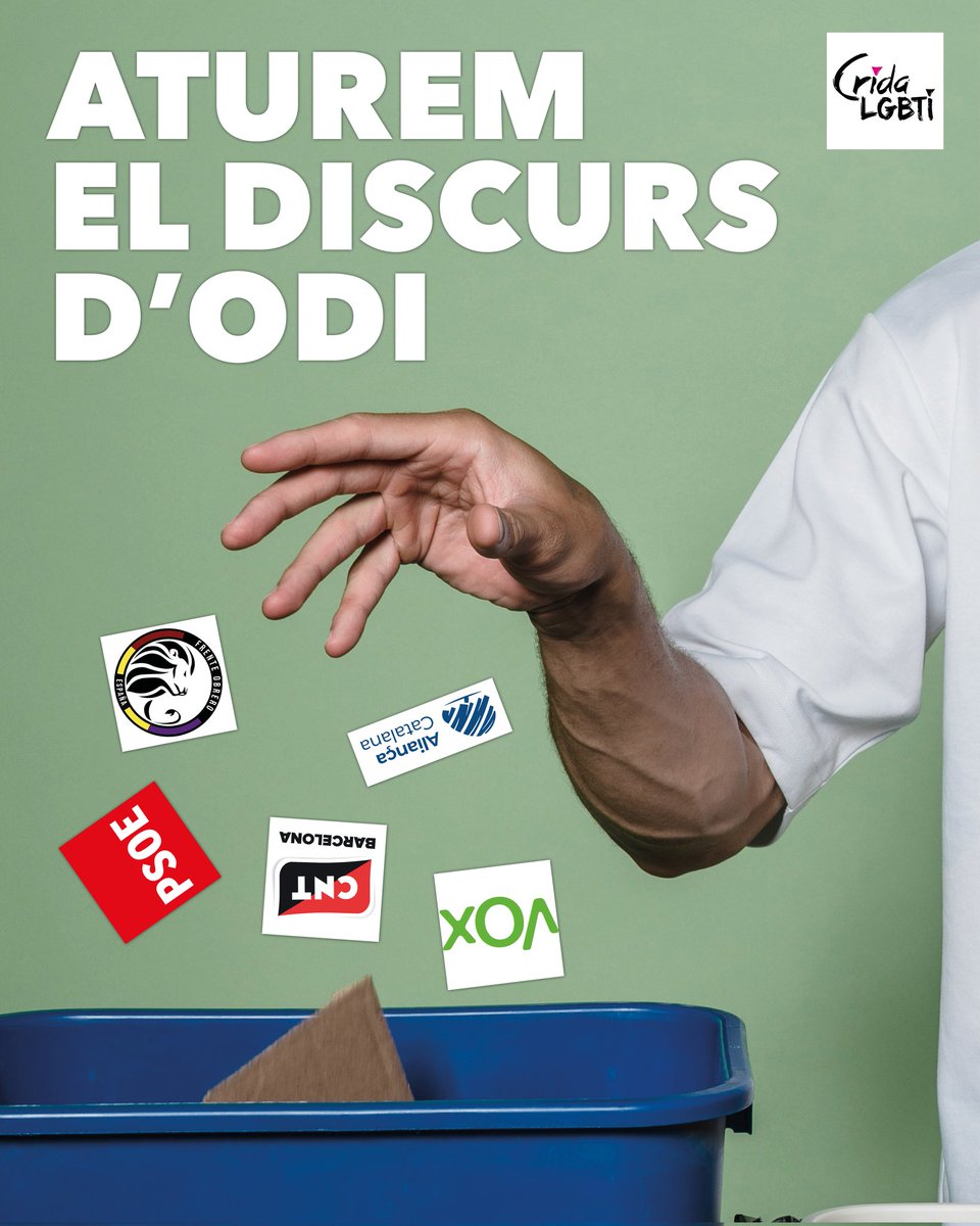 ⚠️ ALERTA ULTRA ⚠️

Avui V🤮X ha proposat derogar la llei 11/2014 amb el vot favorable d'AC, a la Junta de Portaveus del <a href="/parlamentcat/">Parlament de Catalunya</a> 

No, l'extrema dreta ni espanyola ni catalana no defensa els nostres drets