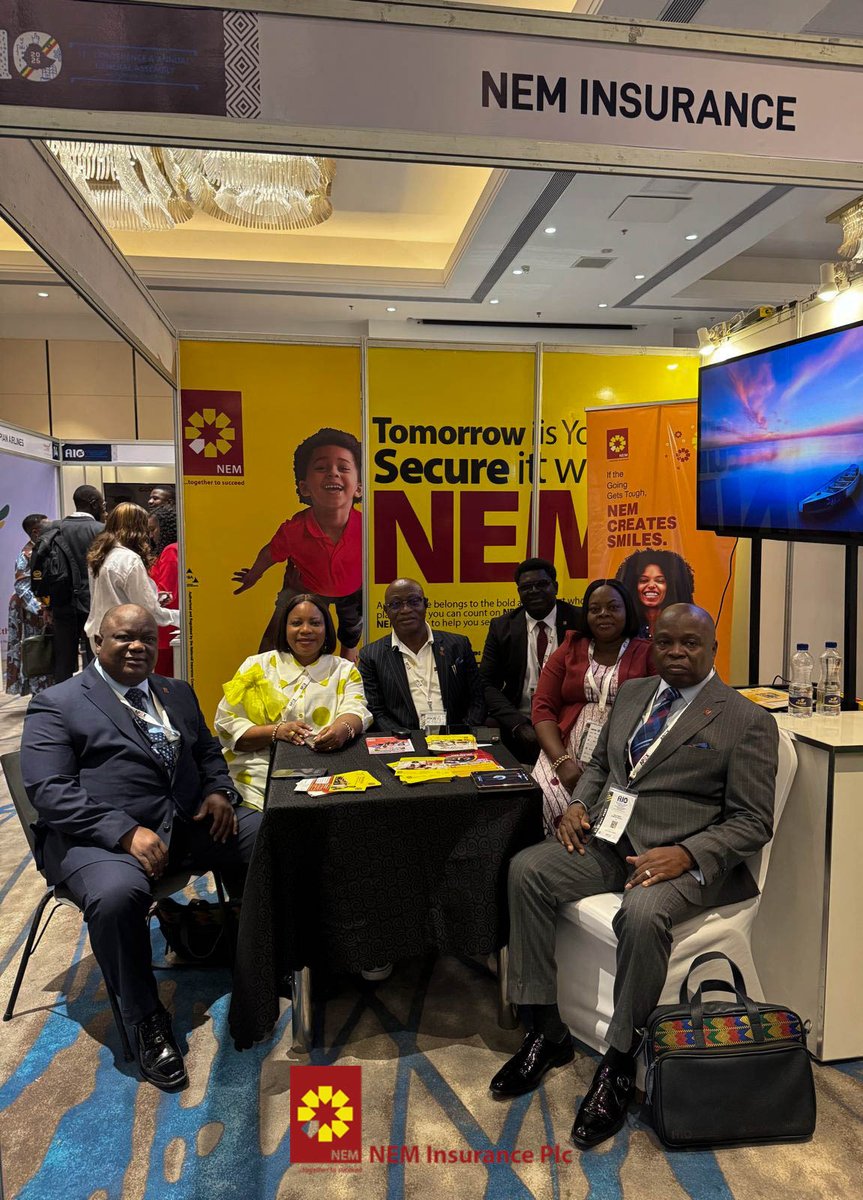 neminsuranceplc's tweet photo. NEM Team attending to various clients at the ongoing African Insurance Organization in Addis Ababa
#NEMInsurance #AIO2025 https://t.co/Ajxho6n7nK