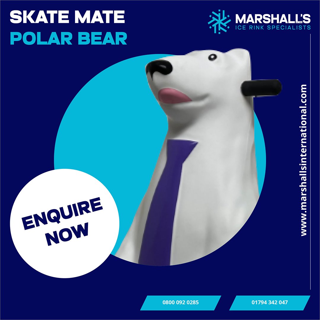 🛼 Our Skate Mates make skating safer and more fun for all ages. 

Add them to your rink today! 👉 marshallsinternational.com

#SkateMates #LearnToSkate #IceRinkFun