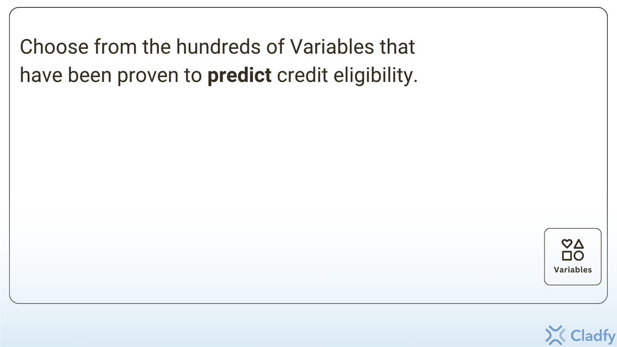_cladfy's tweet image. Real Tools for Real Lenders!

What could SME lenders achieve if they had powerful AI-powered credit assessment tools; Disburse more? Grow faster? Plan smarter?

That’s where Logiclabs(A custom credit #scorecard builder) comes in. 👉cladfy.com/logiclabs
#creditscoring #fintech