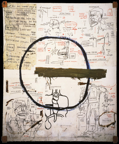 Jesse, 1983 #artbots #basquiat