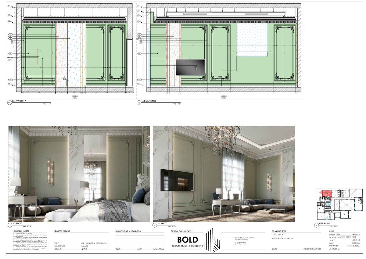 mennaelsaby's tweet photo. CLASSIC BEDROOM TECHNICAL DRAWINGS 
LOCATION QATAR 
CREDITS TO BOLD CO.

#technicaldrawing #technicalpackage #technicalofficeengineer #Interiors #interiordesign #mennaelsabyinteriors
#shopdrawing #workingDrawings #details

BEHANCE : https://t.co/k4bsf2ToHi https://t.co/kA8xivWWCt