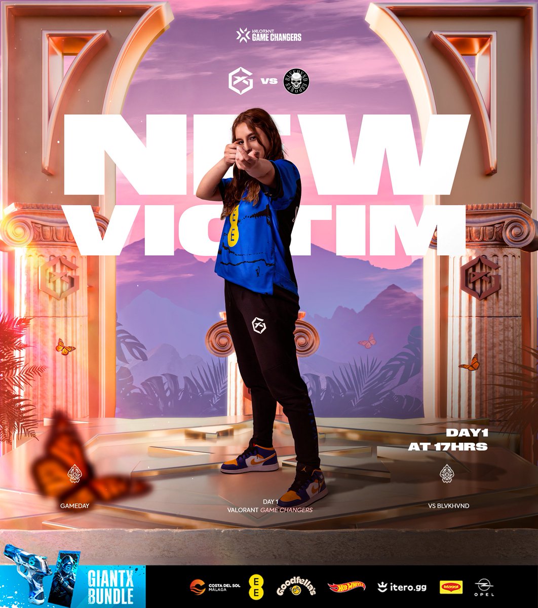 Our split 2 starts TODAY 🔥

Time to start strong coming out all guns blazing 🎯

🆚 <a href="/BLVKHVND/">BLVKHVND</a> 
⏰ 17:00 CET

#WeAreGIANTX | #VCTGameChangersEMEA