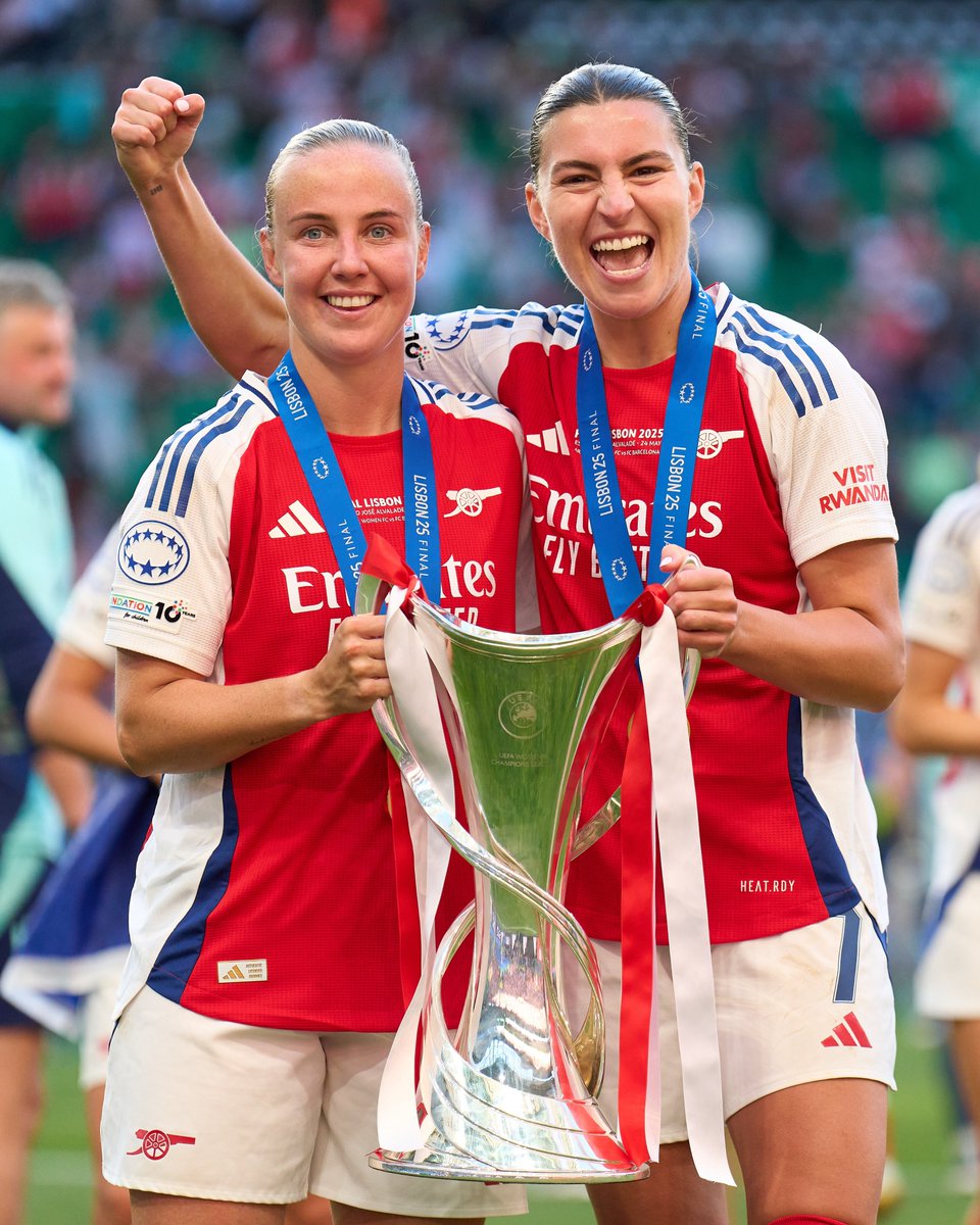 UWCL's tweet image. This duo 🥹🏆

#UWCL || #UWCLfinal