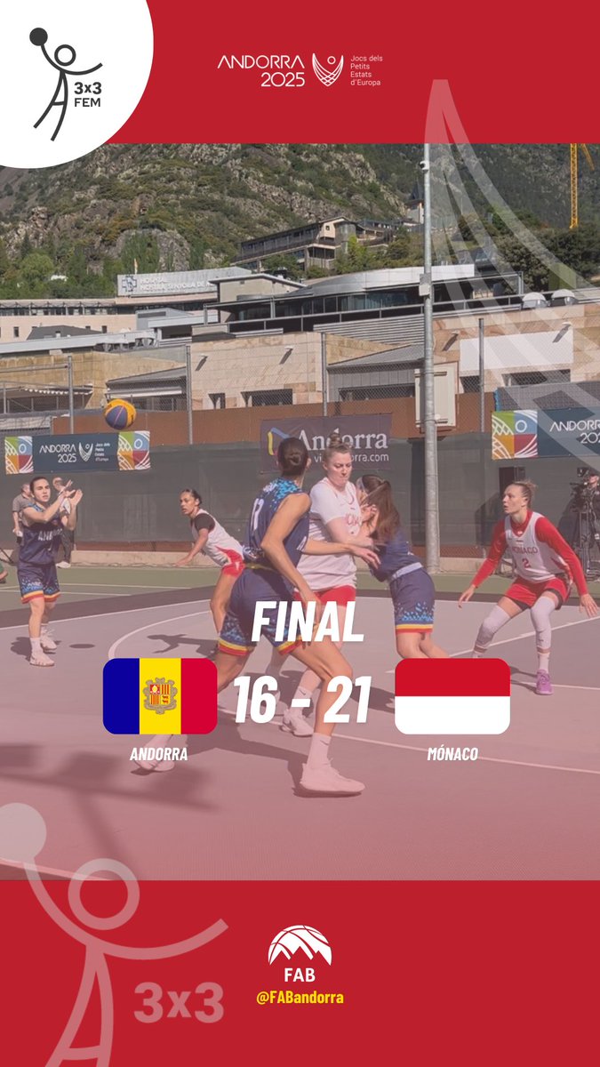 Primer partit molt lluitat per les nostres noies! #jpee #jpee2025 #3x3