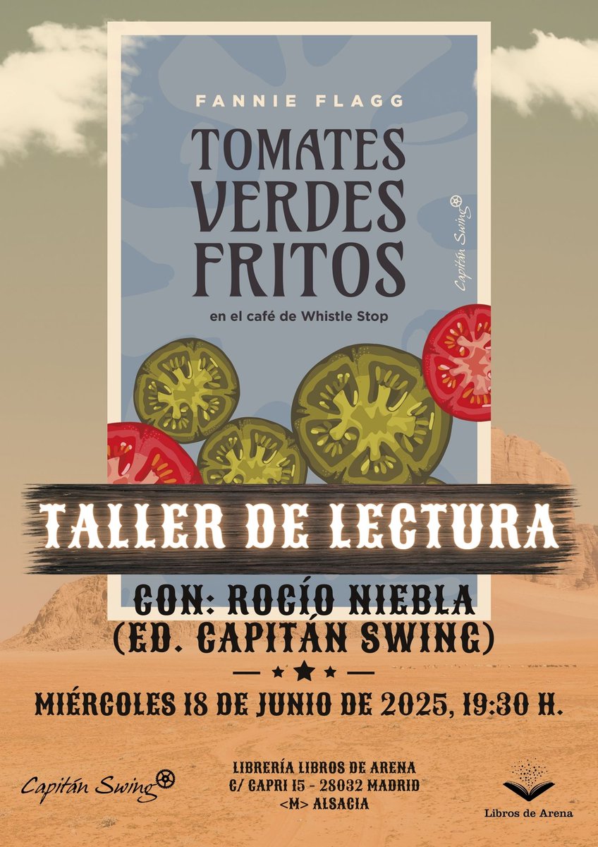 Acabamos la temporada 2024-2025 del #tallerdelecturalda en plan quisquilloso. Y es que las cosas muchas veces no son como Hollywood nos las cuenta, ¿verdad, @capitan_swing_libros?