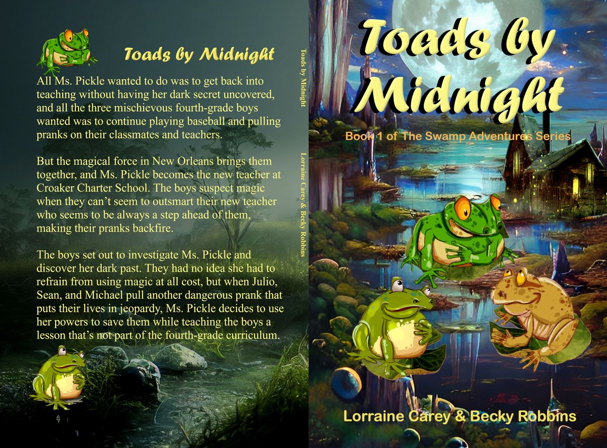 This book is a sure hit for junior readers! Baseball, video games, sleepovers, and Voodoo!
Three fourth-grade boys’ worlds will be turned upside down when they are forced to investigate their new teacher, whom they believe is using dark magic.  #childrensbooks