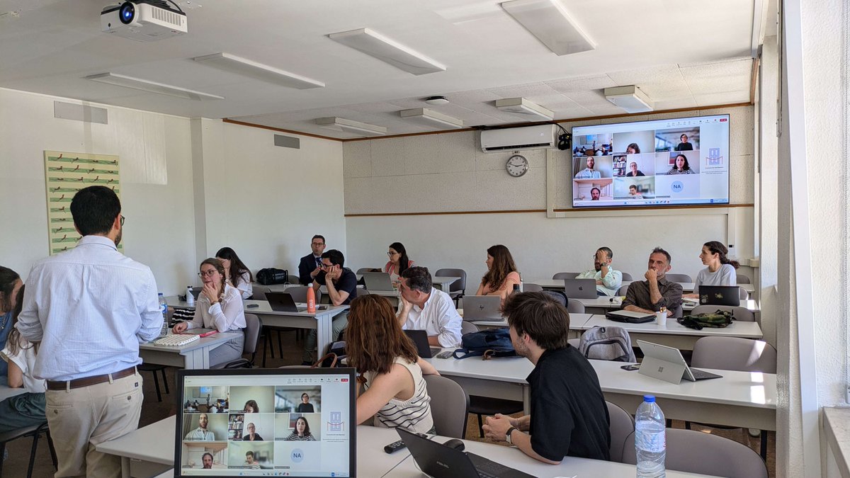 NovaSBEHEM's tweet photo. Last Week, the Nova SBE Health Economics &amp; Management Knowledge Center convened its May NHEM Meeting at Escola Nacional de Saúde Pública, Universidade Nova de Lisboa bringing together a vibrant mix of research presentations and lively discussions on cutting-edge topics https://t.co/dwQj81ag8o