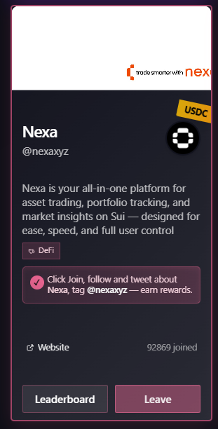 bigdaddydaks's tweet photo. . @nexaxyz  is the evolution of what we started with InsiDeX – now with a new frontend, a faster backend, more product features, and a new brand.  Still support loyalty program from @GiveRep https://t.co/jsYrjJZsEF