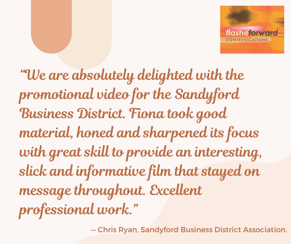 FlasheForward's tweet photo. Another happy client!

#video #promovideo #corporatevideo #videoproduction #videotraining https://t.co/Tlzid0cCQD