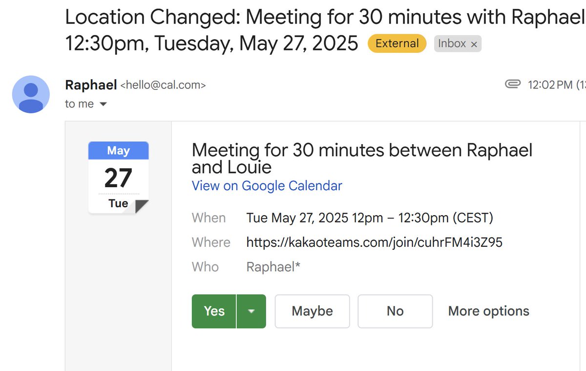 Listen up!

If your booked appointment "can't access" the meeting never click any link they send you.

I know it goes without saying, but people are still getting caught out with this.

And someone just tried it on me rn.

- He to change the location
- I said I wasn't downloading