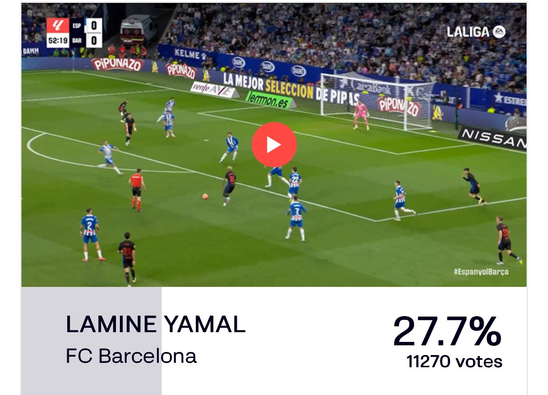 Vous êtes en train de faire des travaux stratosphériques les gars

Continuez ainsi 

On y va pour le « Kylian Mbappé meilleur de la Liga » 🔥