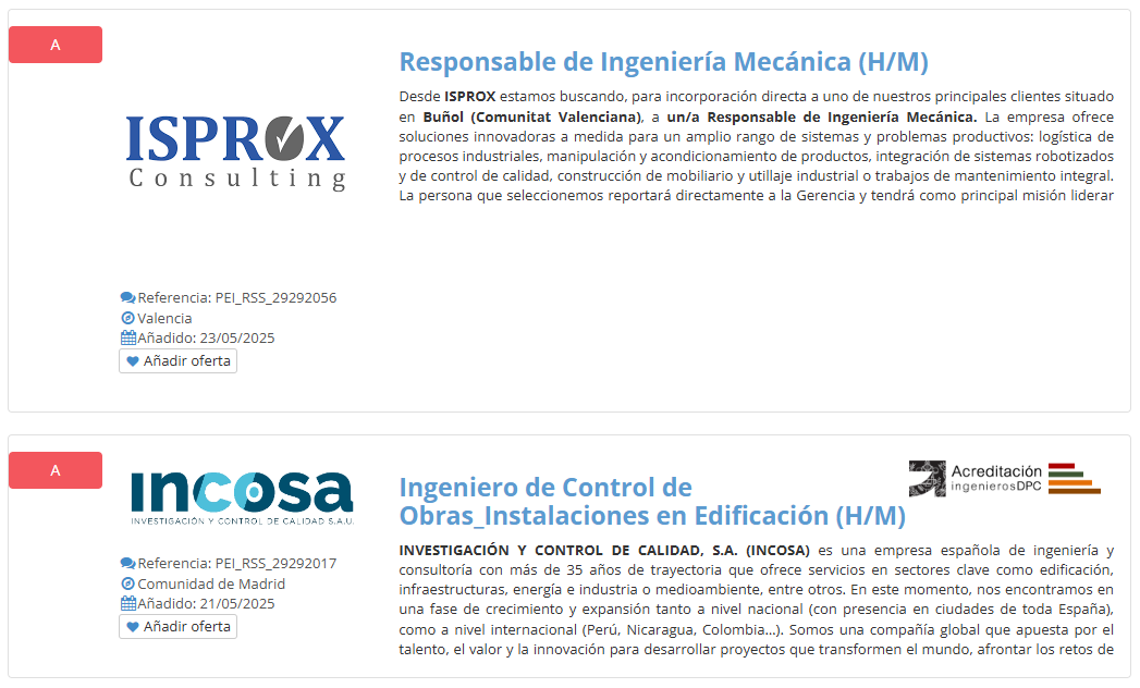 🎯 Si buscas un cambio, esto es para ti:

✅ Empresas que apuestan por ingenieros/as como tú
✅ Proyectos que te harán crecer

👨‍💻 Da el paso hoy 
👉proempleoingenieros.es

#OportunidadLaboral #Ingeniería #BuscoEmpleo