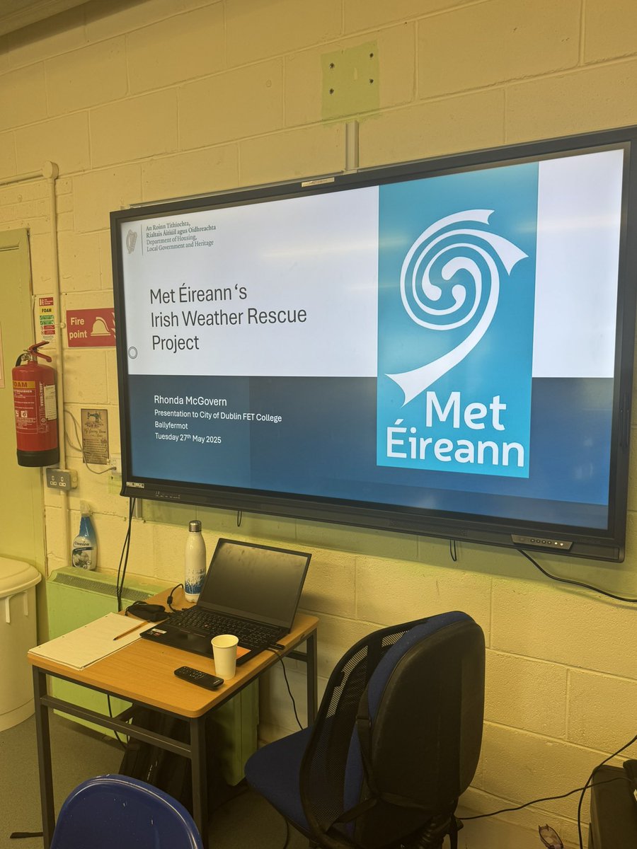 City of Dublin Regional Youthreach (@regionalcdetbyr) on Twitter photo Looking forward to this presentation from <a href="/MetEireann/">Met Éireann</a> about the Irish Weather Rescue Project at <a href="/CityofDublinETB/">City of Dublin ETB</a> ‘s FET College Ballyfermot Youthreach. Looking forward to this presentation from <a href="/MetEireann/">Met Éireann</a> about the Irish Weather Rescue Project at <a href="/CityofDublinETB/">City of Dublin ETB</a> ‘s FET College Ballyfermot Youthreach.