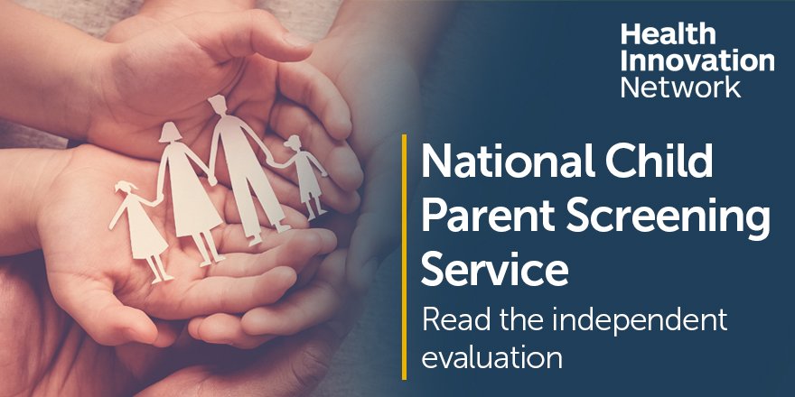 HEART UK (@heartukcharity) on Twitter photo A first-of-its-kind NHS service led by Health Innovation Networks <a href="/HealthInnovNet/">Health Innovation Network</a> tested a new approach to detect Familial Hypercholesterolaemia early, improving cardiovascular outcomes for whole families.
Read the evaluation of the Child Parent Screening Service A first-of-its-kind NHS service led by Health Innovation Networks <a href="/HealthInnovNet/">Health Innovation Network</a> tested a new approach to detect Familial Hypercholesterolaemia early, improving cardiovascular outcomes for whole families.
Read the evaluation of the Child Parent Screening Service