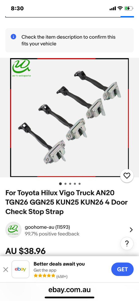 Local Toyota dealer quoted $196 just slight markup from $38 on net .