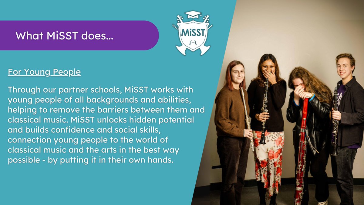 🎶 Through our programmes, we ensure every secondary school student has access to quality music education, fostering creativity and confidence. #MusicInSchools #MusicEducation #YoungMusicians