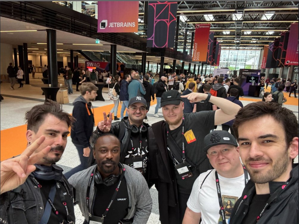 Kotzilla_io's tweet image. If you're wondering how @insertkoin_io scales for your Kotlin Multiplatform development, check out @McDonaldsCorp 's app, built with #KMP and uses Koin. It has 717M downloads🔥.
Congrats to the Umaim team for your brilliant presentation at #KotlinConf ✌️
#KotlinDev #AndroidDev